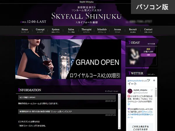 Skyfall Shinjuku(東京)